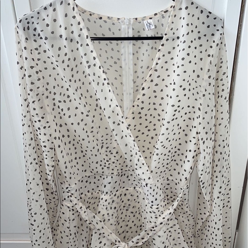 Flowy long sleeve romper!